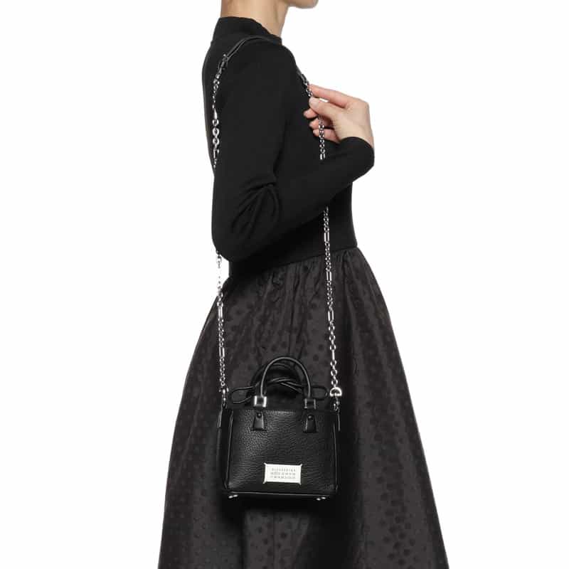 MAISON MARGIELA MAISON MARGLELA＜メゾンマルジェラ＞ハンドバッグ “5AC" BLACK