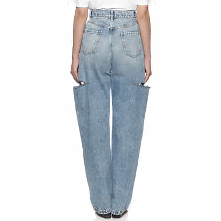 サイドカット デニムパンツ（2236991）｜MAISON MARGIELA(メゾン