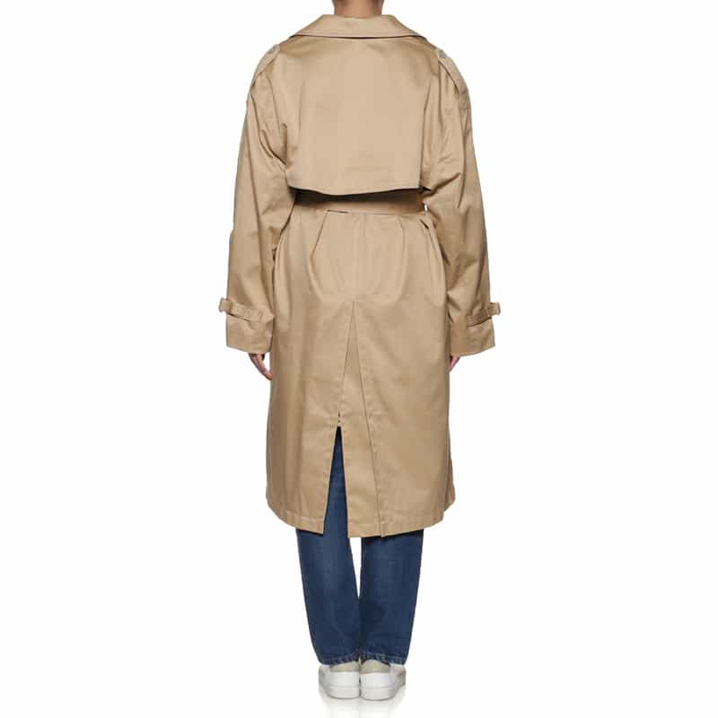 MM6 MAISON MARGIELA コットンツイル トレンチコート BEIGE