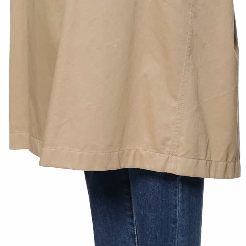 MM6 MAISON MARGIELA コットンツイル トレンチコート BEIGE