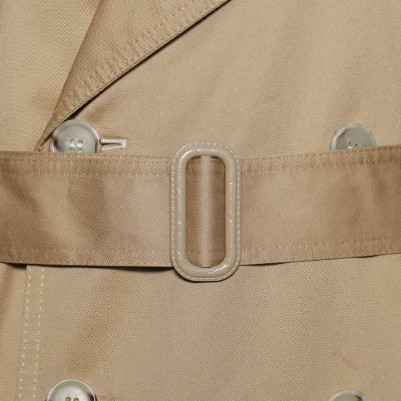 MM6 MAISON MARGIELA コットンツイル トレンチコート BEIGE