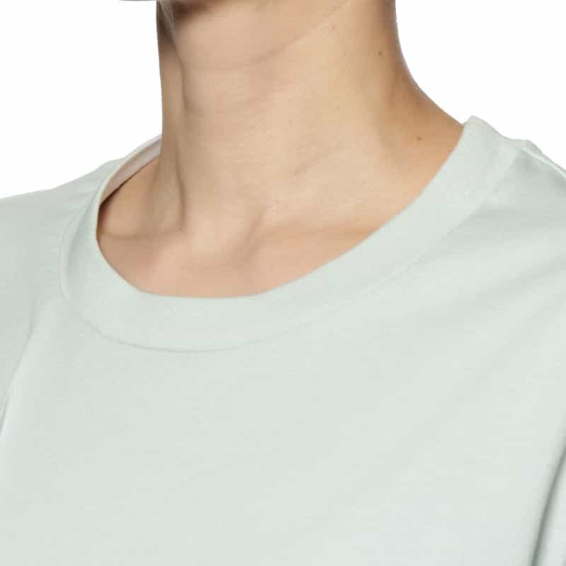 MM6 MAISON MARGIELA プリーツデザインTシャツ LT BLUE