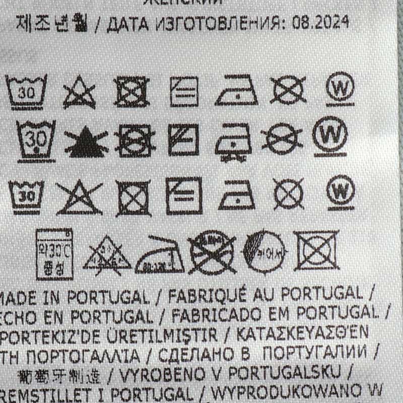 MM6 MAISON MARGIELA プリーツデザインTシャツ LT BLUE