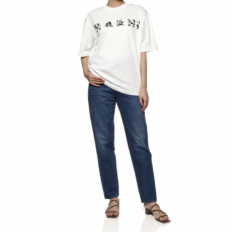 MARNI ロゴプリントTシャツ WHITE