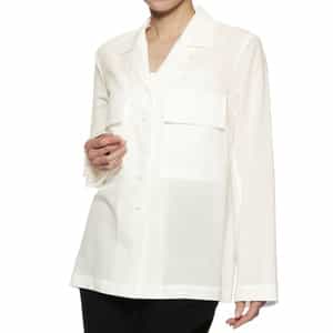 ウォッシャブル シアー シャツジャケット