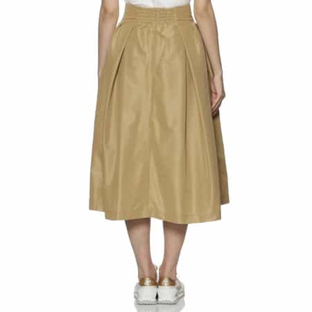 ウォッシャブル タフタ素材フレアスカート（2237229）｜BARNEYS