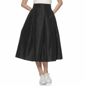 ウォッシャブル タフタ素材フレアスカート（2237229）｜BARNEYS