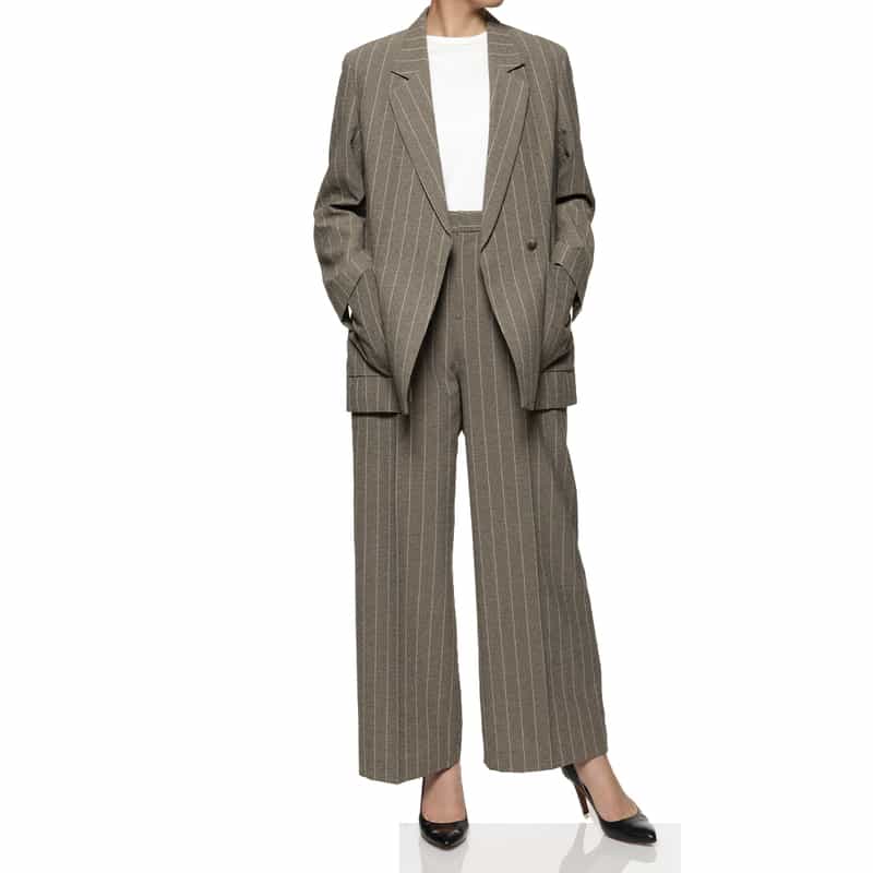 BARNEYS NEW YORK セットアップ オーバーサイズジャケット LT BEIGE