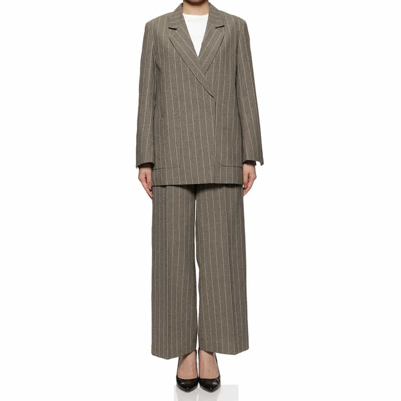 BARNEYS NEW YORK セットアップ オーバーサイズジャケット LT BEIGE