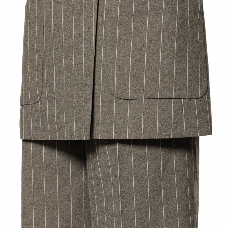 BARNEYS NEW YORK セットアップ オーバーサイズジャケット LT BEIGE