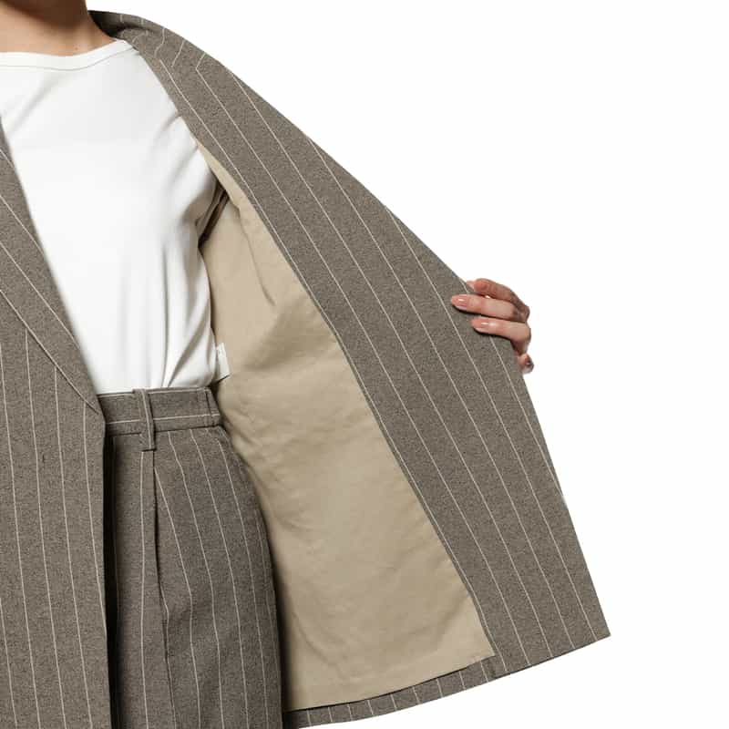 BARNEYS NEW YORK セットアップ オーバーサイズジャケット LT BEIGE