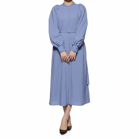 ウォッシャブル スタンドカラードレス(2237294)|BARNEYS NEW ウォッシャブル スタンドカラードレス(2237294)|BARNEYS NEW
