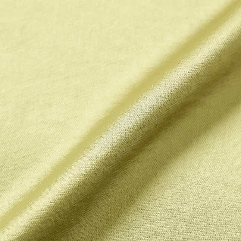 BARNEYS NEW YORK ウォッシャブル サテンワイドシルエットパンツ GREEN