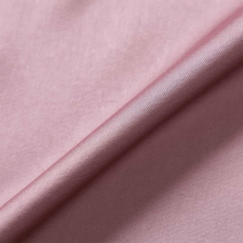 BARNEYS NEW YORK ウォッシャブル サテンワイドシルエットパンツ PINK