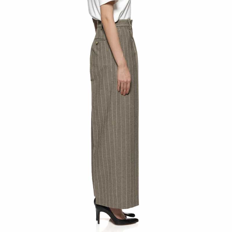 BARNEYS NEW YORK セットアップ ワイドシルエットパンツ LT BEIGE