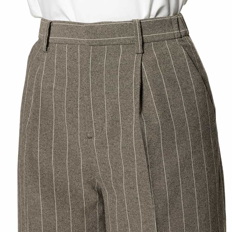 BARNEYS NEW YORK セットアップ ワイドシルエットパンツ LT BEIGE