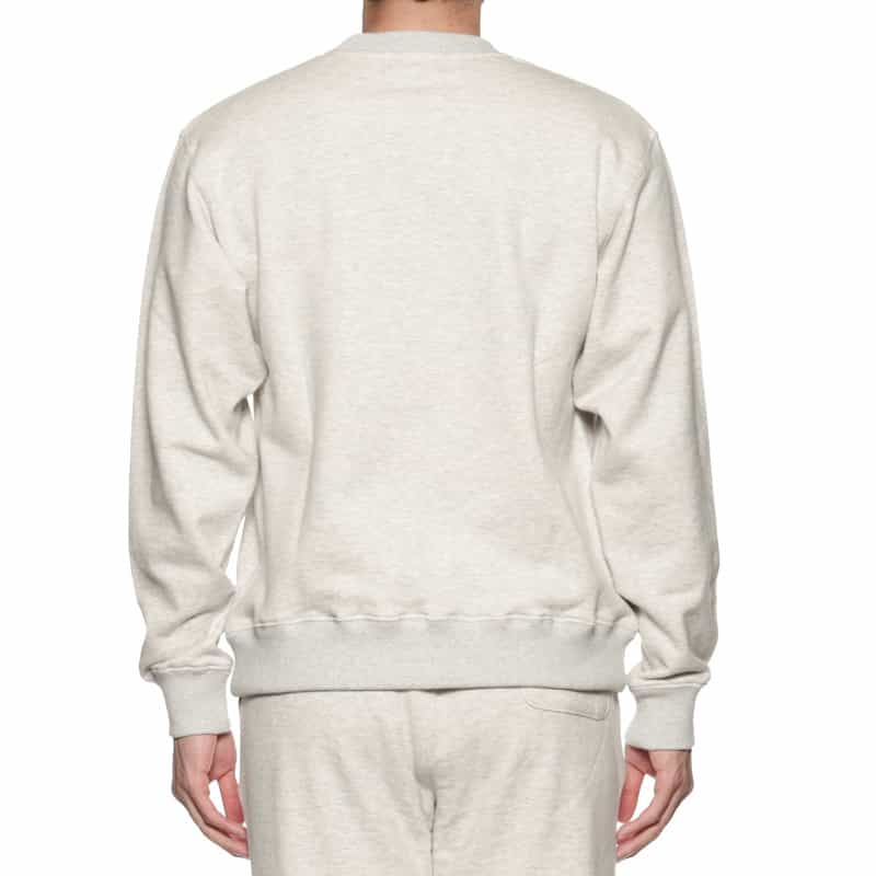 BARNEYS NEW YORK "BARNEYS" ロゴ入りスウェットプルオーバー GRAY