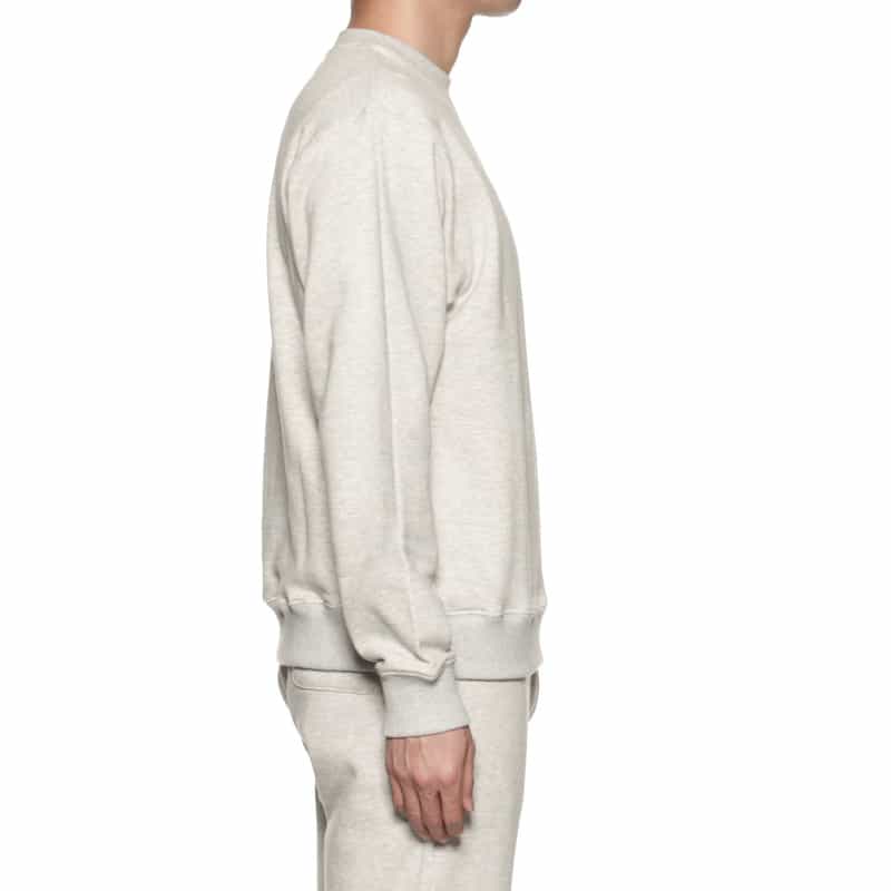 BARNEYS NEW YORK "BARNEYS" ロゴ入りスウェットプルオーバー GRAY