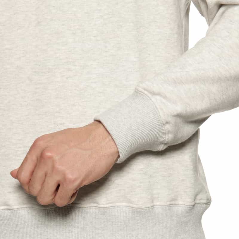 BARNEYS NEW YORK "BARNEYS" ロゴ入りスウェットプルオーバー GRAY