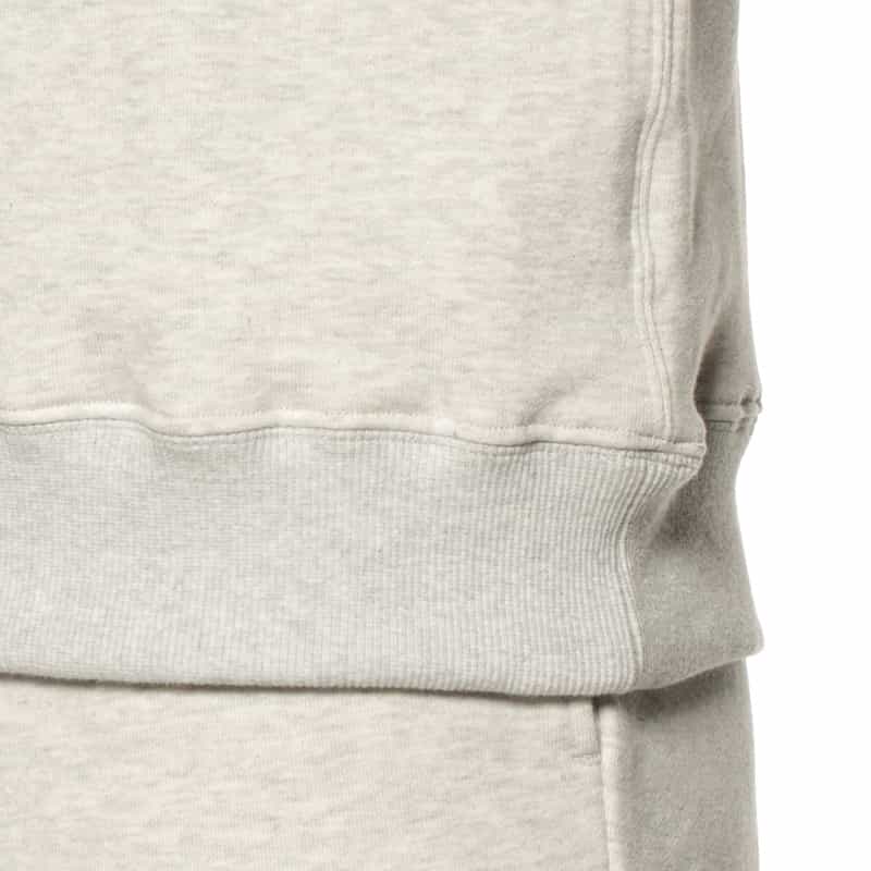 BARNEYS NEW YORK "BARNEYS" ロゴ入りスウェットプルオーバー GRAY