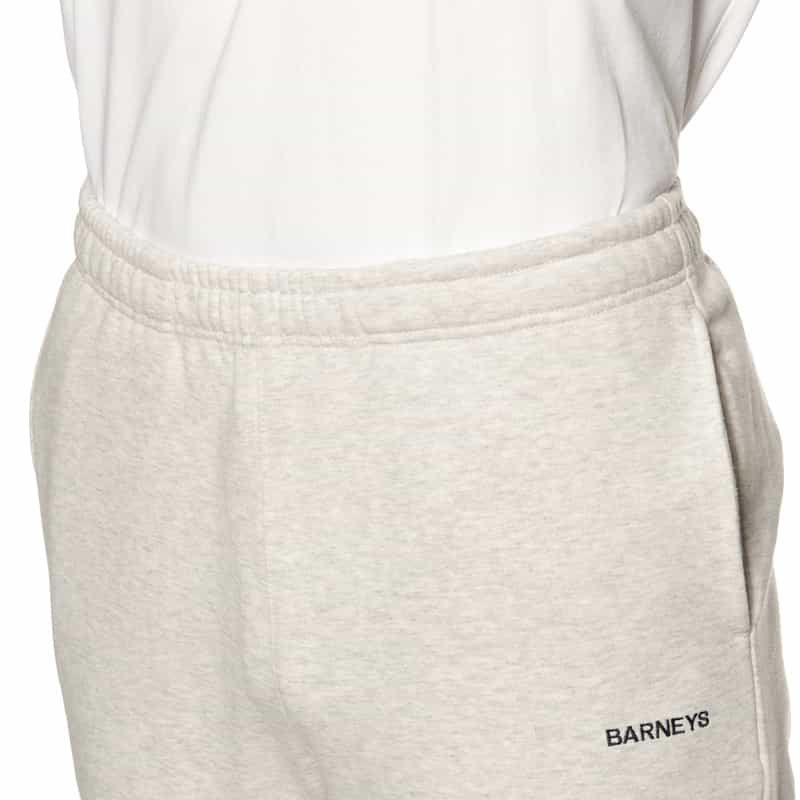 BARNEYS NEW YORK "BARNEYS" ロゴ入りスウェットパンツ GRAY