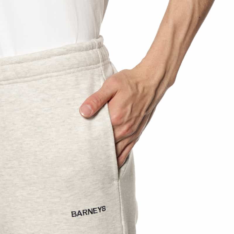 BARNEYS NEW YORK "BARNEYS" ロゴ入りスウェットパンツ GRAY