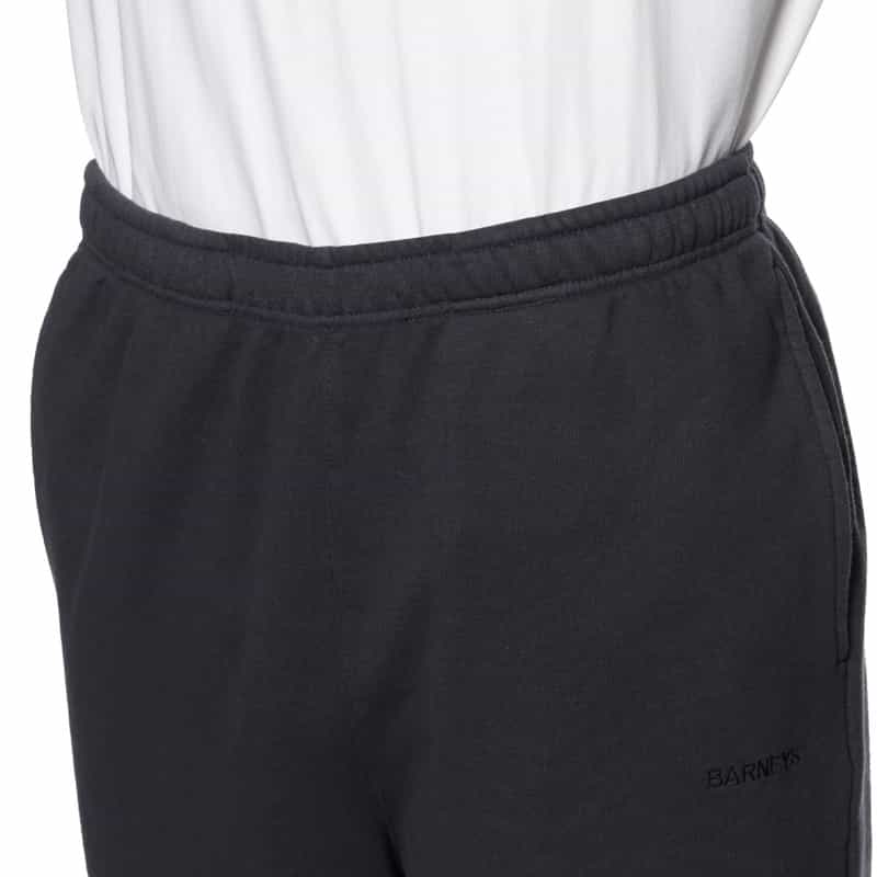 BARNEYS NEW YORK "BARNEYS" ロゴ入りスウェットパンツ NAVY