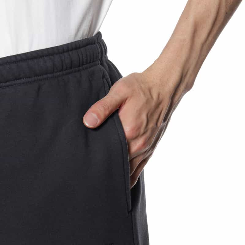 BARNEYS NEW YORK "BARNEYS" ロゴ入りスウェットパンツ NAVY