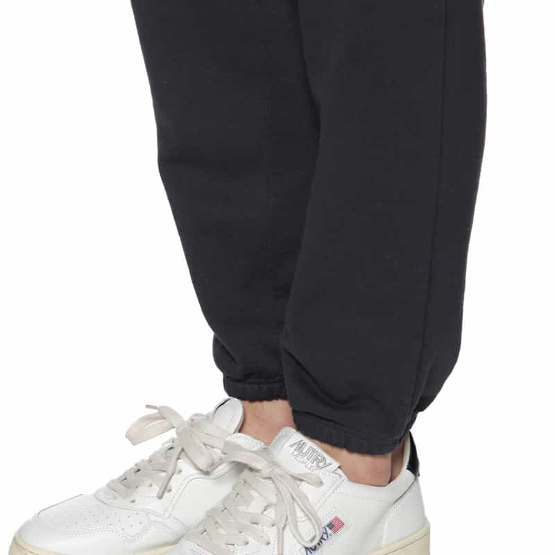 BARNEYS NEW YORK "BARNEYS" ロゴ入りスウェットパンツ NAVY