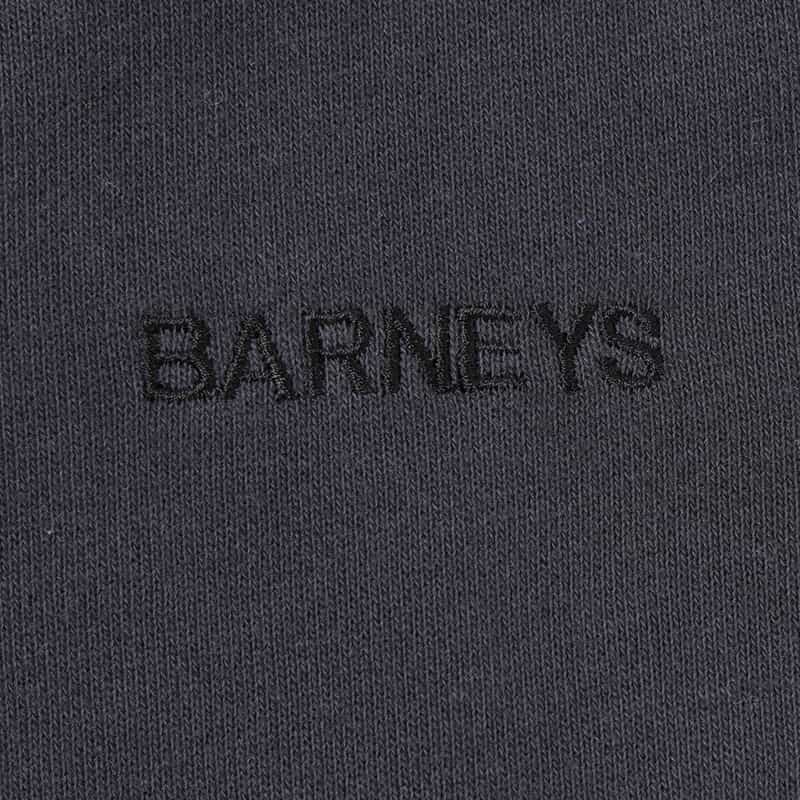 BARNEYS NEW YORK "BARNEYS" ロゴ入りスウェットパンツ NAVY