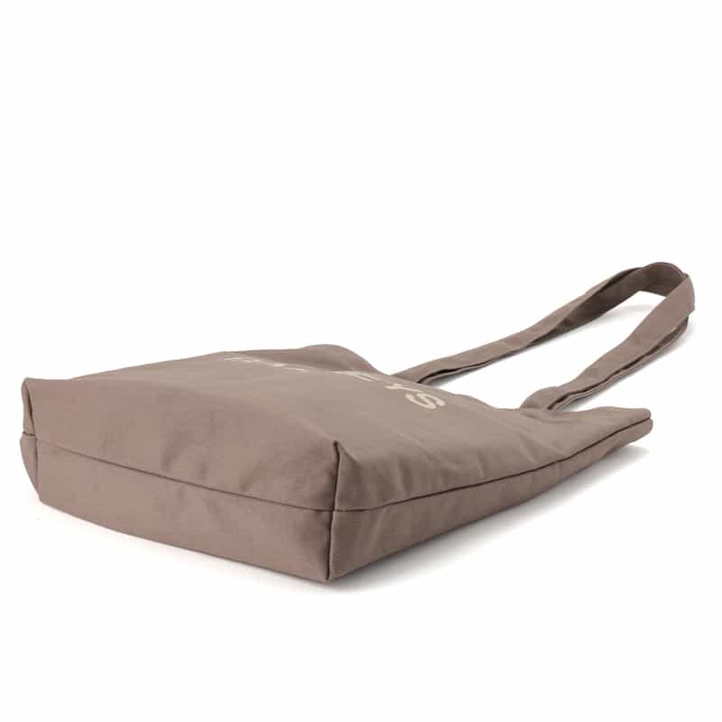 BARNEYS NEW YORK "BARNEYS" ロゴ入り縦型トートバッグ BEIGE