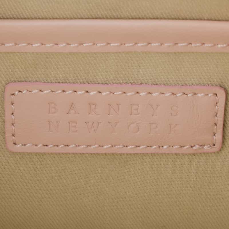 BARNEYS NEW YORK レザー ワンハンドルバッグ LT PINK