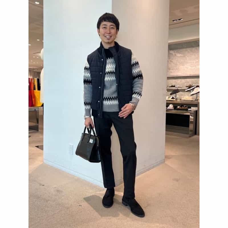 PELLE MORBIDA PELLE MORBIDA＜ペッレ モルビダ＞バーニーズ　ニューヨーク限定ミニボストンバッグ BLACK