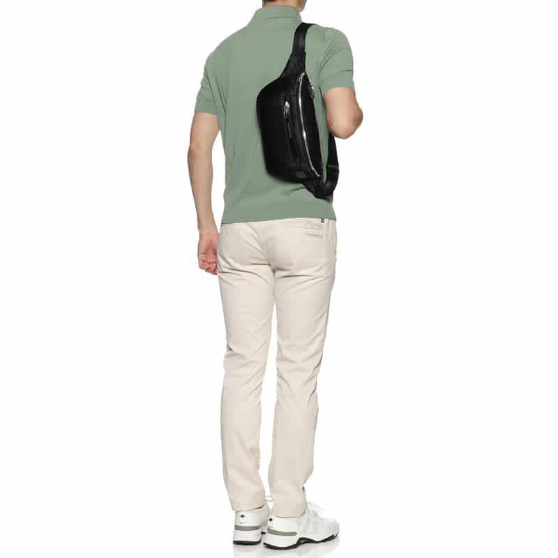 PELLE MORBIDA PELLE MORBIDA＜ペッレ モルビダ＞クロスボディバッグ BLACK