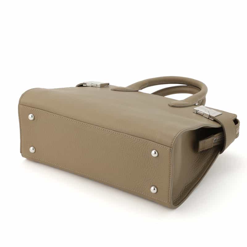 PELLE MORBIDA PELLE MORBIDA＜ペッレ モルビダ＞レザーミニボストンバッグ BEIGE