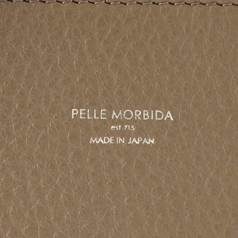 PELLE MORBIDA PELLE MORBIDA＜ペッレ モルビダ＞レザーミニボストンバッグ BEIGE