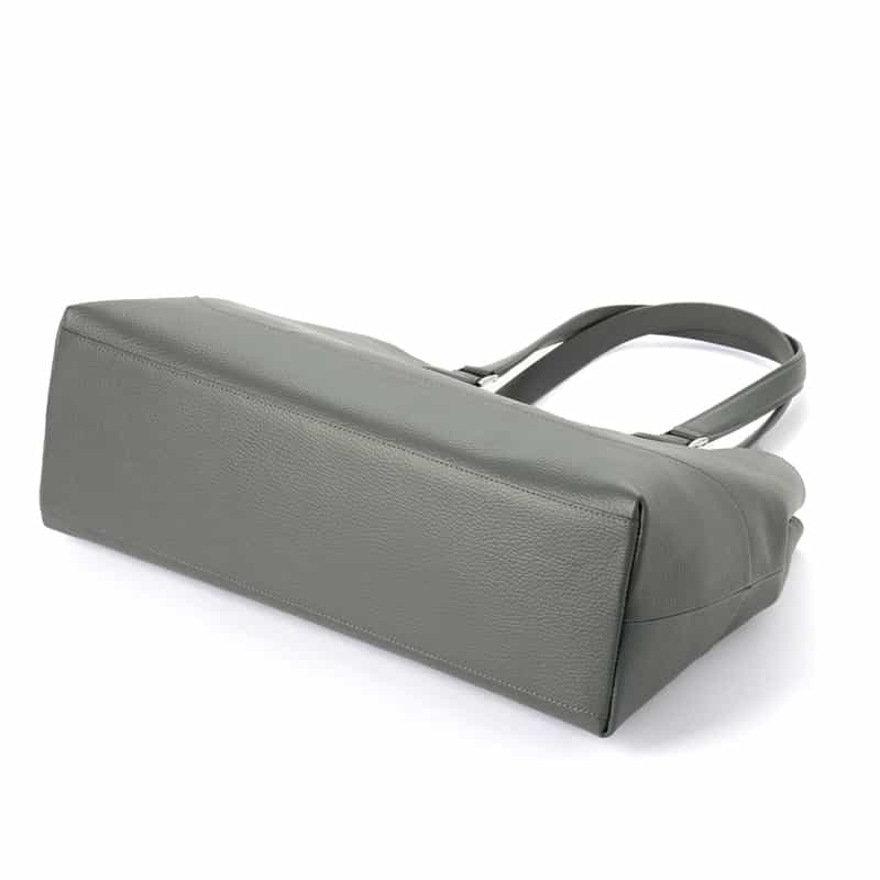 PELLE MORBIDA PELLE MORBIDA＜ペッレ モルビダ＞レザー トートバッグ GRAY