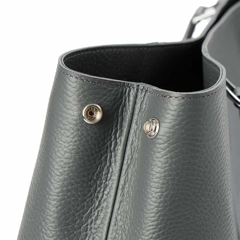 PELLE MORBIDA PELLE MORBIDA＜ペッレ モルビダ＞レザー トートバッグ GRAY