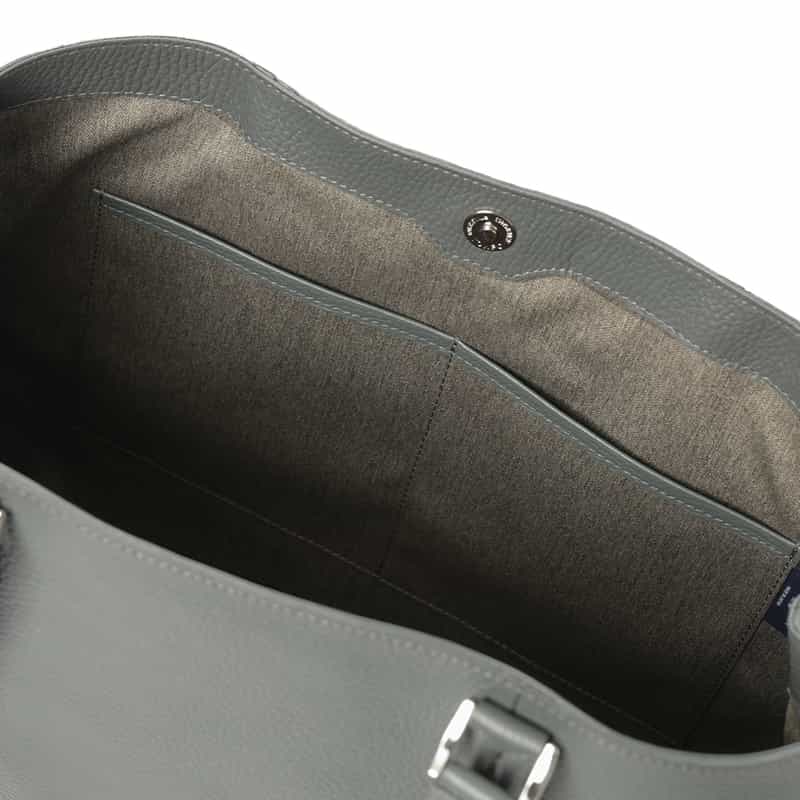 PELLE MORBIDA PELLE MORBIDA＜ペッレ モルビダ＞レザー トートバッグ GRAY