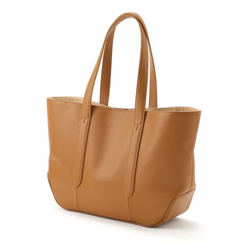 PELLE MORBIDA PELLE MORBIDA＜ペッレ モルビダ＞レザートートバッグ CAMEL