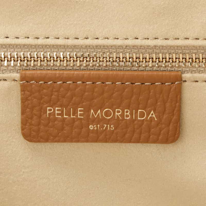 PELLE MORBIDA PELLE MORBIDA＜ペッレ モルビダ＞レザートートバッグ CAMEL