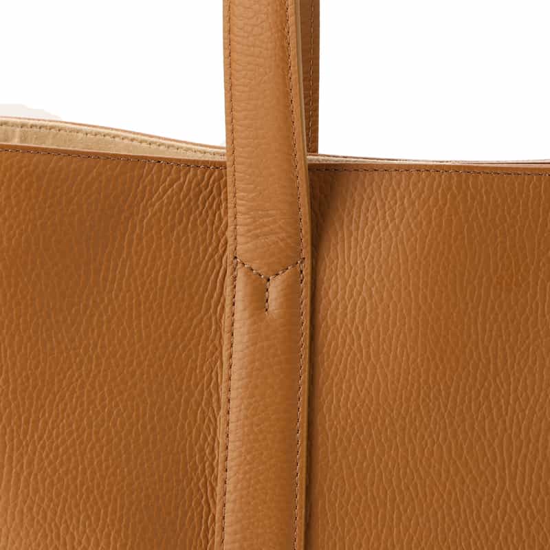 PELLE MORBIDA PELLE MORBIDA＜ペッレ モルビダ＞レザートートバッグ CAMEL