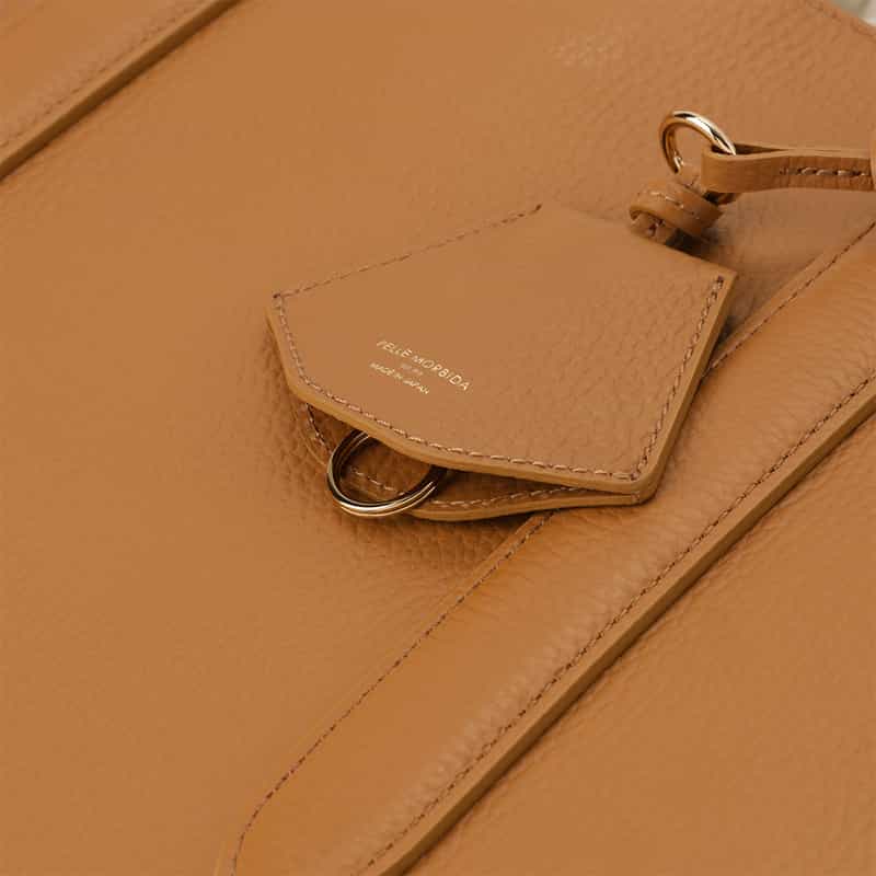 PELLE MORBIDA PELLE MORBIDA＜ペッレ モルビダ＞レザートートバッグ CAMEL
