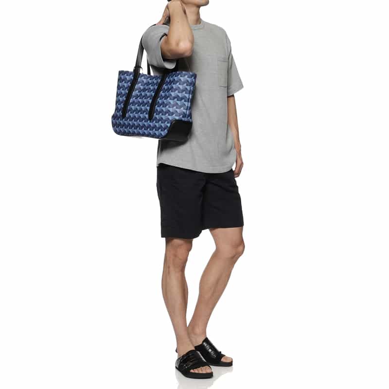 PELLE MORBIDA PELLE MORBIDA＜ペッレ モルビダ＞トートバッグ BLUE