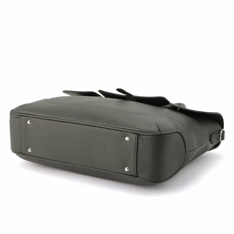 PELLE MORBIDA PELLE MORBIDA＜ペッレ モルビダ＞フラップボストンバッグ GRAY