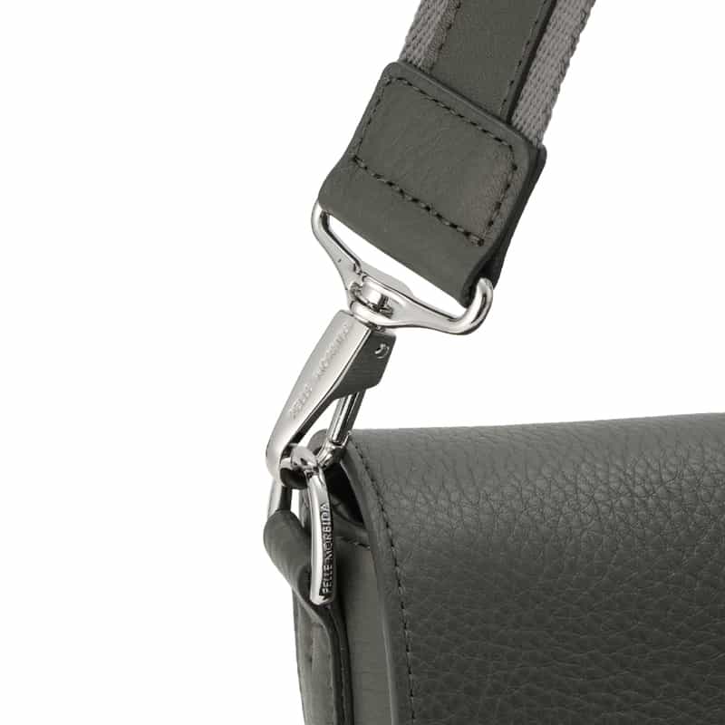 PELLE MORBIDA PELLE MORBIDA＜ペッレ モルビダ＞フラップボストンバッグ GRAY