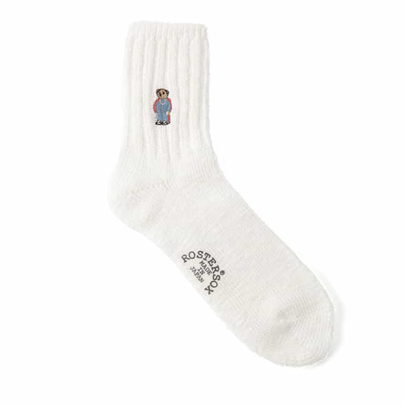 ROSTER SOX ROSTER SOX＜ロスター ソックス＞ソックス WHITE