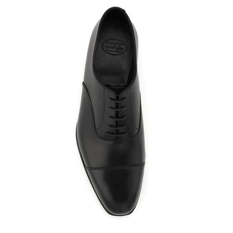 CROCKETT&JONES CROCKETT&JONES<クロケット&ジョーンズ>キャップトゥシューズ BLACK