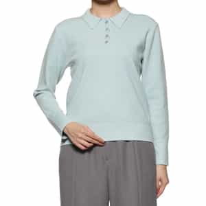 ウォッシャブル ポロニットプルオーバー