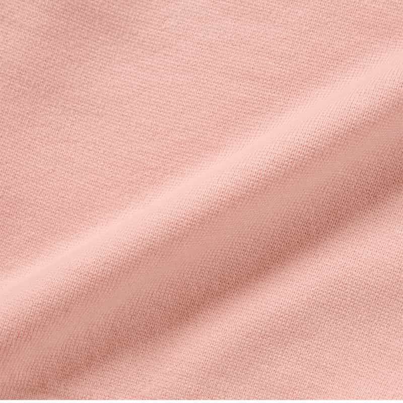 BARNEYS NEW YORK ウォッシャブル ポロニットプルオーバー LIGHT PINK